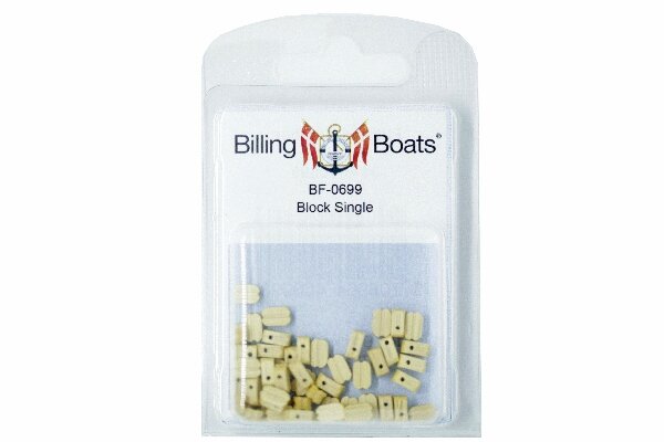 Wooden Block, Single 7 mm (50)